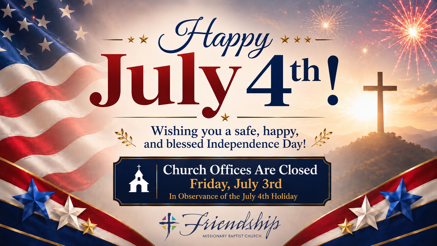 Church Offices Closed